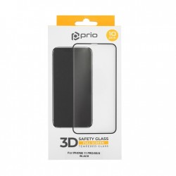 Prio 3D Vetro Temperato nero iPhone 11 Pro/XS/X Confezione 10 pcs.