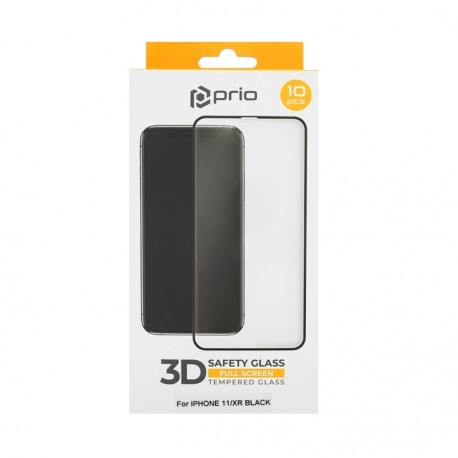Prio 3D Tempered Glass black iPhone 11/XR