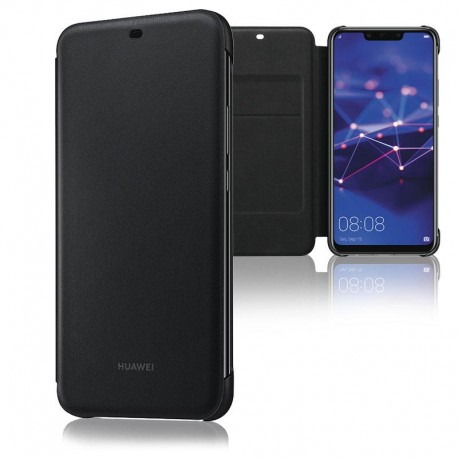 Huawei Mate 20 Lite Wallet Cover Black