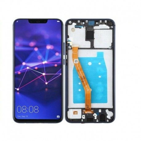 HUAWEI DISPLAY + TOUCH + FRAME + BATTERIA MATE 20 LITE BLUE