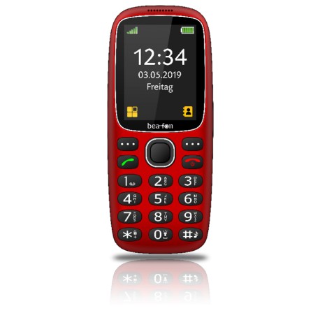 Beafon SL360 Cellulare Senior Rosso