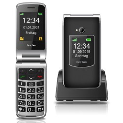 Beafon SL595 Cellulare Senior Black & Silver