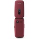 Panasonic TU446 Cellulare Senior a conchiglia Red