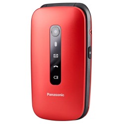 Panasonic TU550 Cellulare di facile utilizzo Red