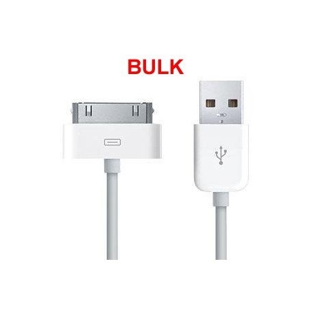 Cavo dati bianco da 30 pin a USB BULK