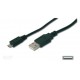Cavo USB maschio - Micro USB maschio 1 mt nero
