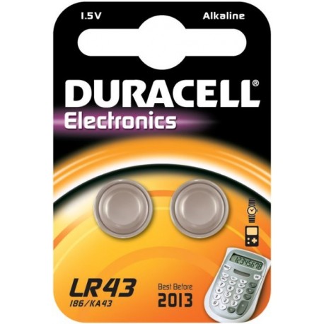 Duracell LR43 Pila da 1,5v (Confezione da 2)