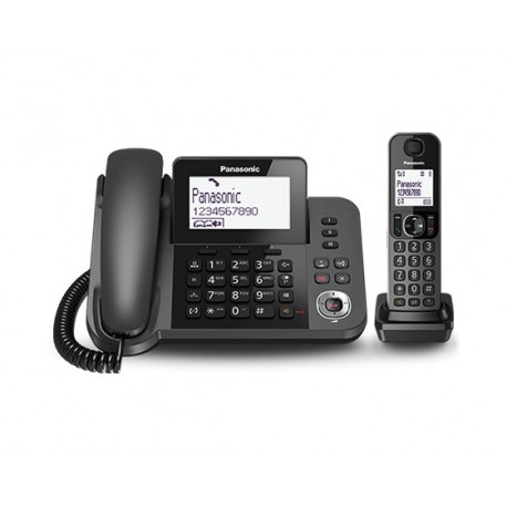 Panasonic Telefono Digitale con segreteria Cordless/Con filo TGF320 -  Technoshop s.r.l.