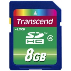 Transcend SD Card 2.0 Classe 4 8GB
