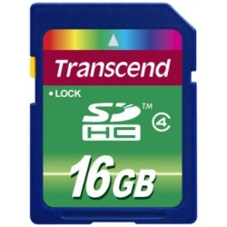 Transcend SD Card 2.0 Classe 4 16GB