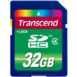 Transcend SD Card 2.0 Classe 4 32GB