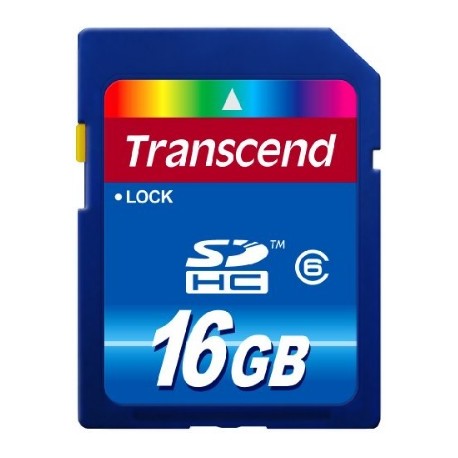 Transcend SD Card 2.0 Classe 6 16GB