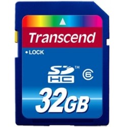 Transcend SD Card 2.0 Classe 6 32GB