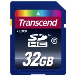 Transcend SD Card 3.0 High Speed Classe 10 32GB