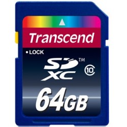 Transcend SD Xtra Capacity Classe 10 64GB