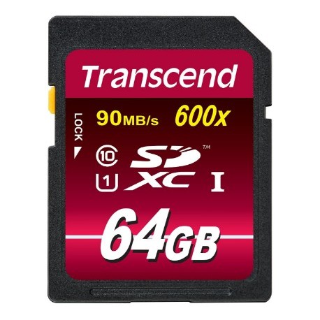 Transcend SD UHS-I MLC inside Classe 10 600x 64GB