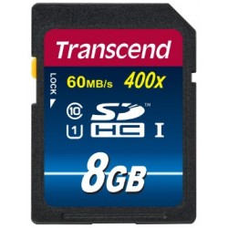 Transcend SD UHS-I Class 10 400x (Premium) 8GB