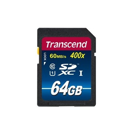 Transcend SD UHS-I Class 10 400x (Premium) 64GB