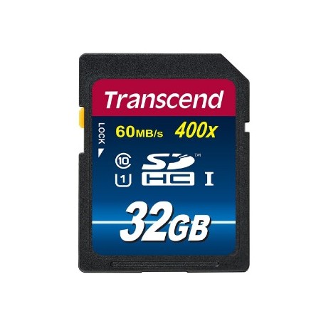 Transcend SD UHS-I Class 10 400x (Premium) 32GB