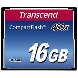 Transcend 400x Extreme Speed CompactFlash 16GB