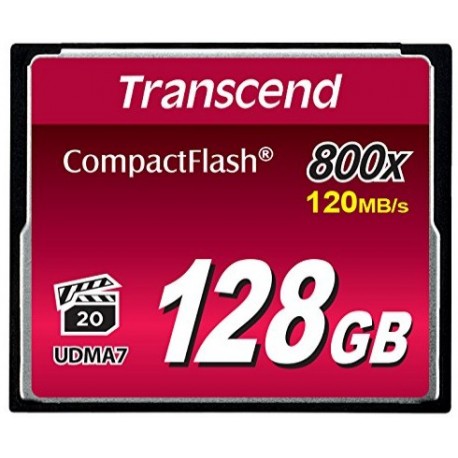 Transcend 800x (Premium) CompactFlash 128GB