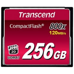 Transcend 800x (Premium) CompactFlash 256GB