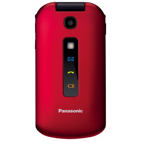 PANASONIC TU329 Telefono di facile utilizzo ROSSO