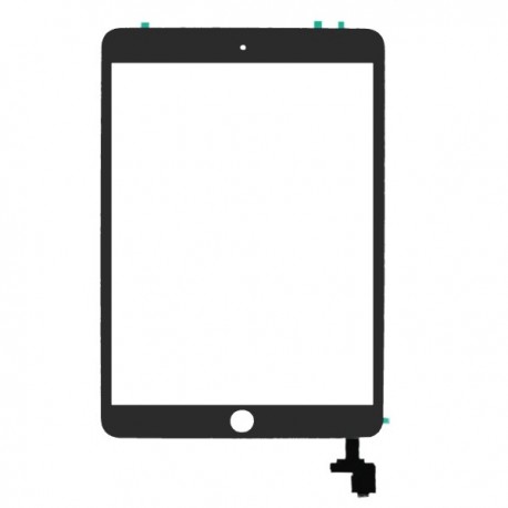 Touch screen Ipad Mini 3 + adesivi Nero