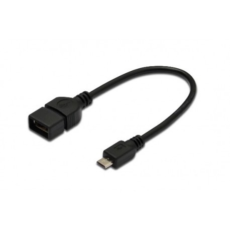Adattatore OTG Micro USB Maschio - USB Femmina - 20 CM