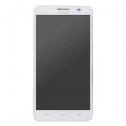 Display Lcd + Touch screen + Frame per Huawei Honor 3X Bianco
