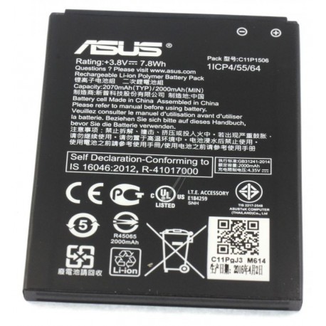 Asus Batteria originale C11P1506 per Asus Zenfone Go ZC500TG