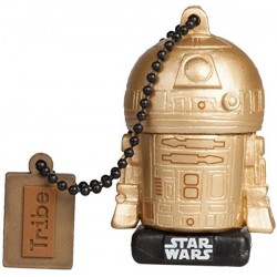 USB 16GB R2-D2 Gold Edition TLJ - Star Wars