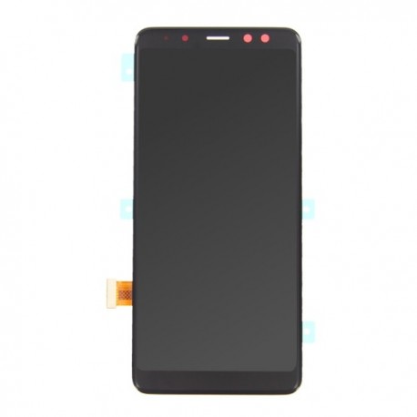 Display Lcd + Touch screen per Samsung Galaxy A8 2018 A530F Nero