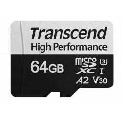 Transcend 64GB microSDXC 330S con adattatore