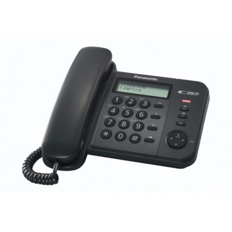 Telefono a Filo Panasonic 560 Nero
